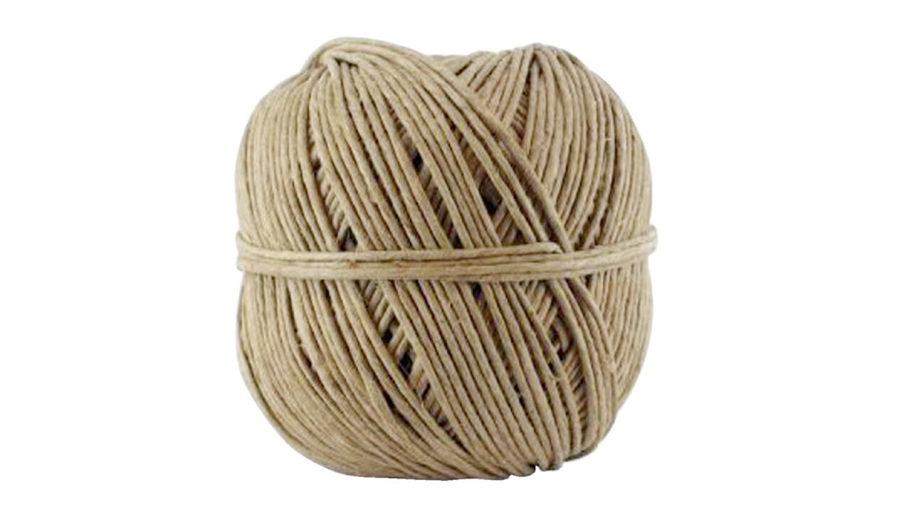 Henneptouw Muller 3-draads Ø ±2.4mm ca 50 meter