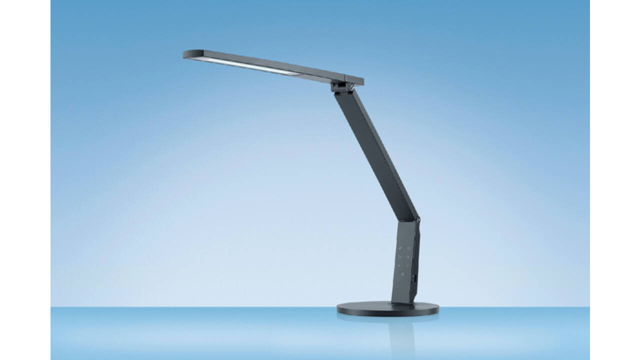 Bureaulamp Hansa led Vario Plus antraciet