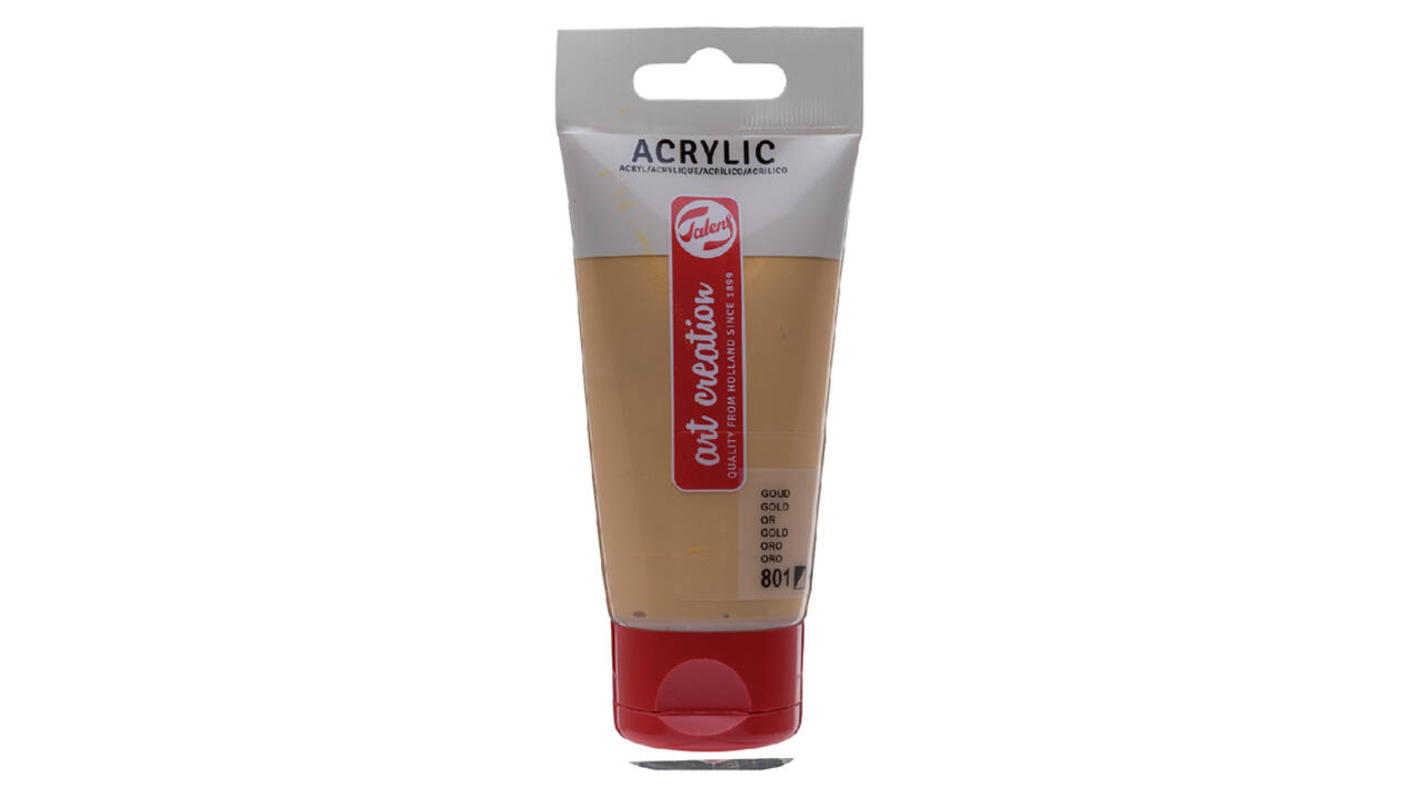Acrylverf Talens Art Creation 801 goud tube à 75ml