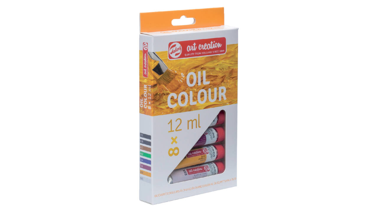 Olieverf Talens Art Creation assorti blister à 8 stuks