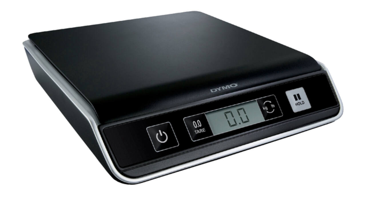 Pakketweger Dymo M5 digitaal tot 5000 gram zwart