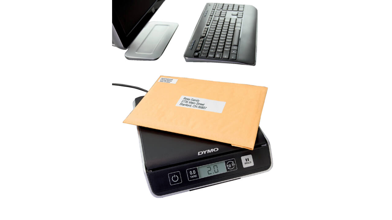 Pakketweger Dymo M5 digitaal tot 5000 gram zwart