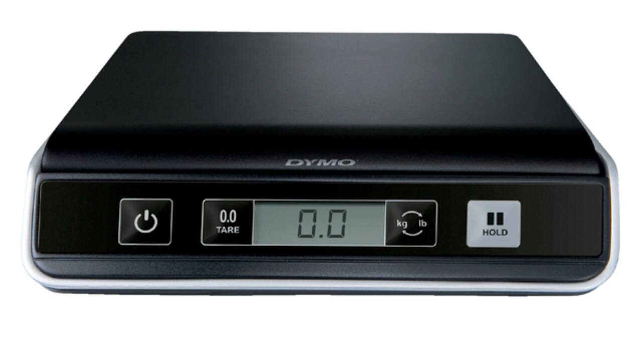 Pakketweger Dymo M5 digitaal tot 5000 gram zwart