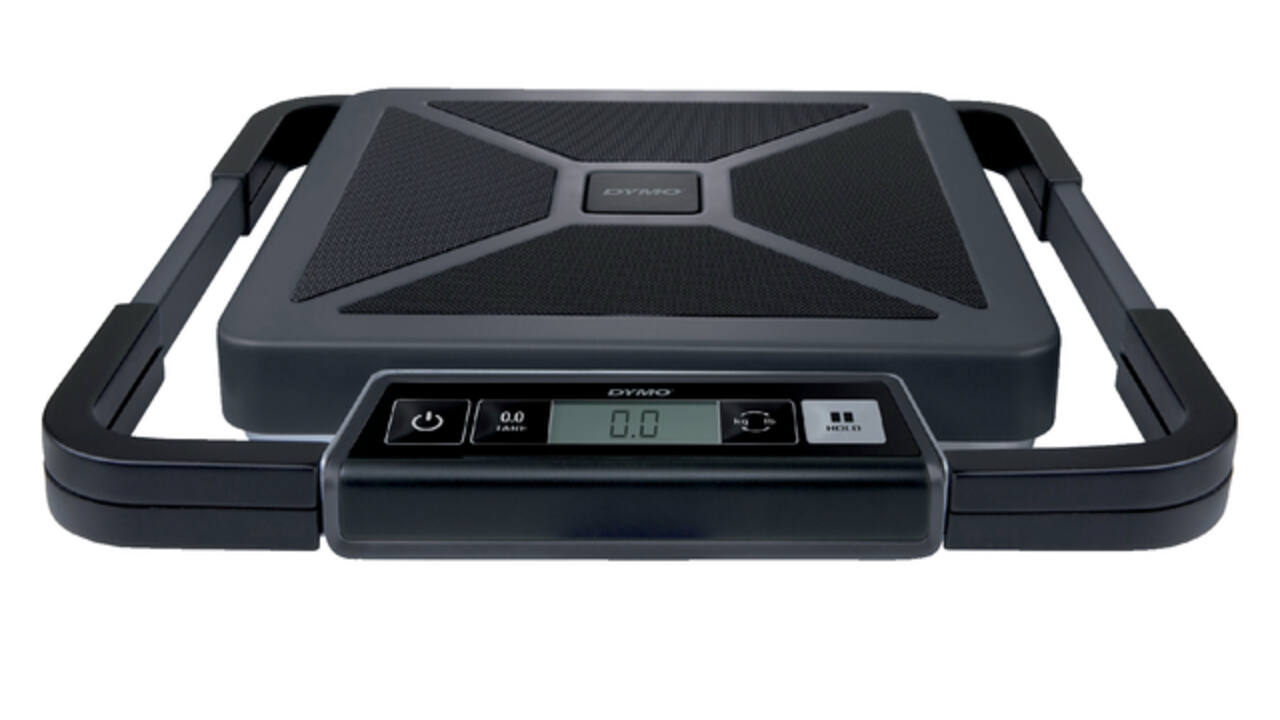Pakketweger Dymo S50 digitaal tot 50 kilogram zwart