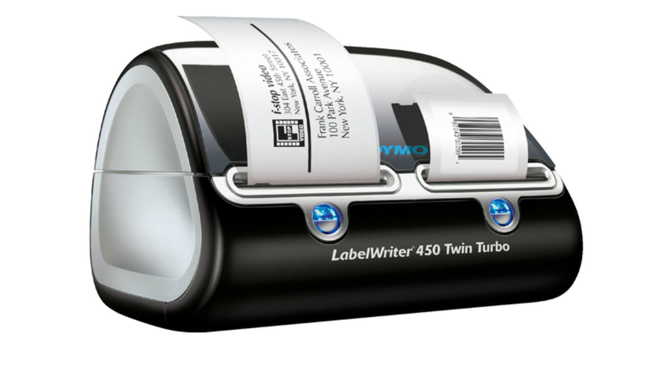Labelprinter Dymo LabelWriter 450 Twin Turbo desktop zwart