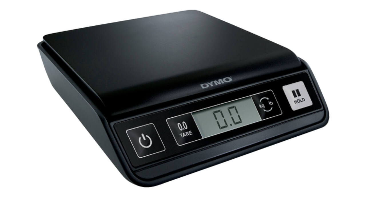 Briefweger Dymo M2 digitaal tot 2000 gram zwart