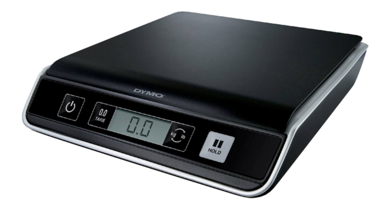 Pakketweger Dymo M5 digitaal tot 5000 gram zwart