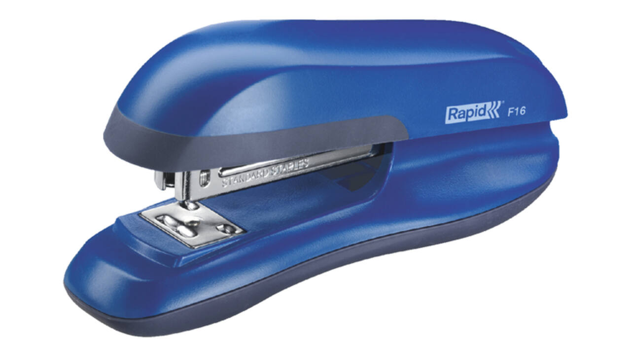 Bureaunietmachine Rapid Fashion full-strip F16 20 vel blauw