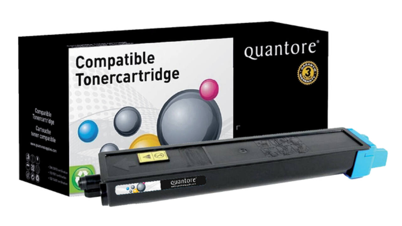 Tonercartridge Quantore  alternatief tbv Kyocera TK-895 blauw