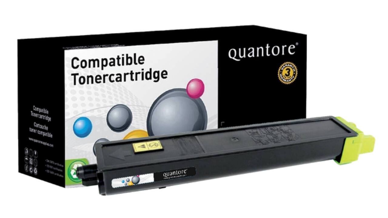 Toner Quantore alternatief tbv Kyocera TK-895Y geel