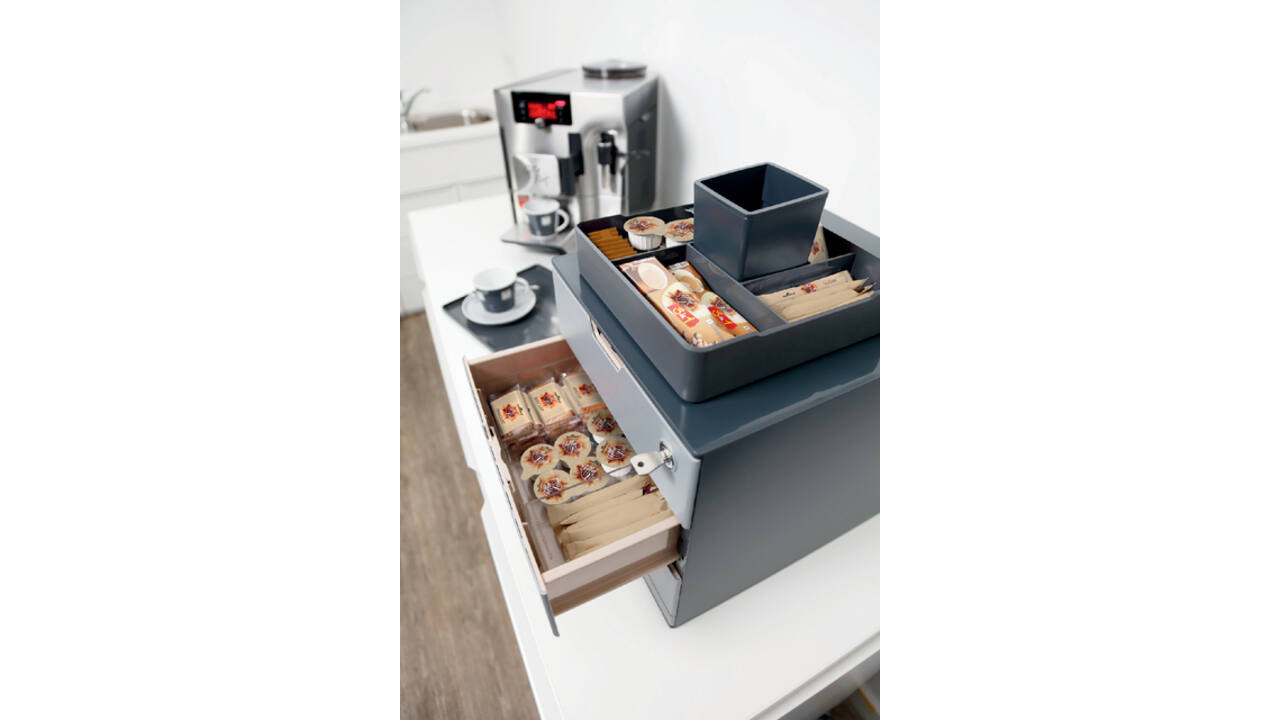 Coffee Point Box Durable 3385-58 antraciet-lichtgrijs