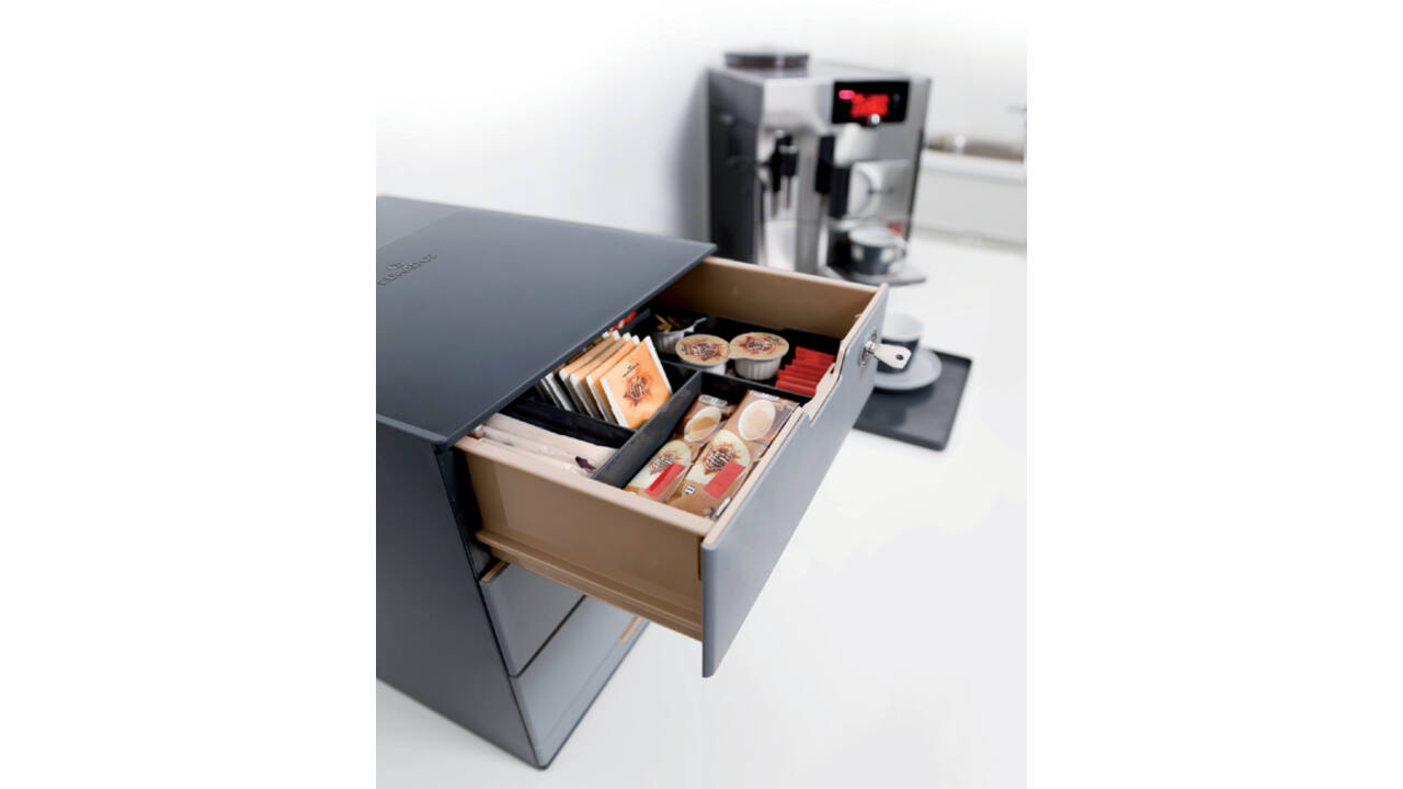 Coffee Point Box Durable 3385-58 antraciet-lichtgrijs