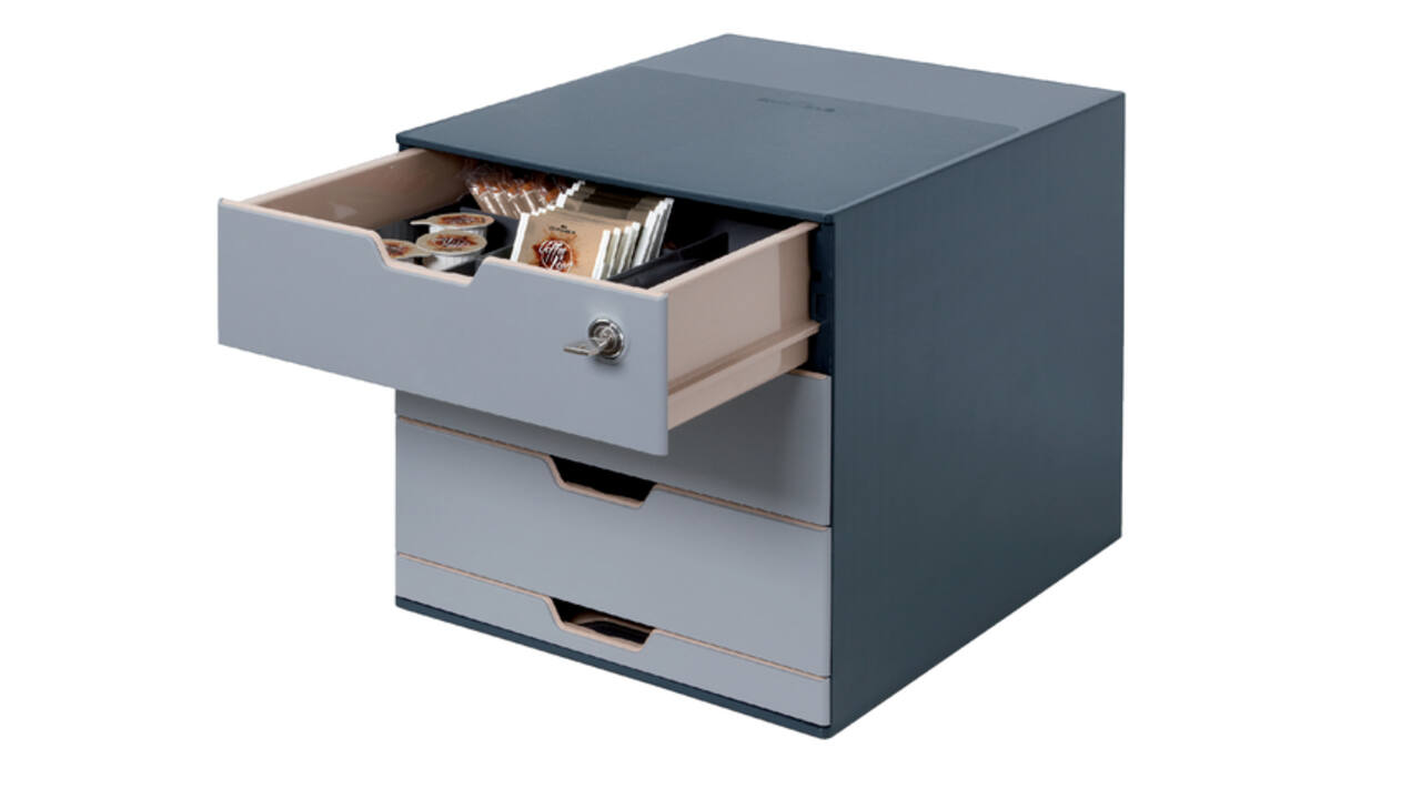 Coffee Point Box Durable 3385-58 antraciet-lichtgrijs
