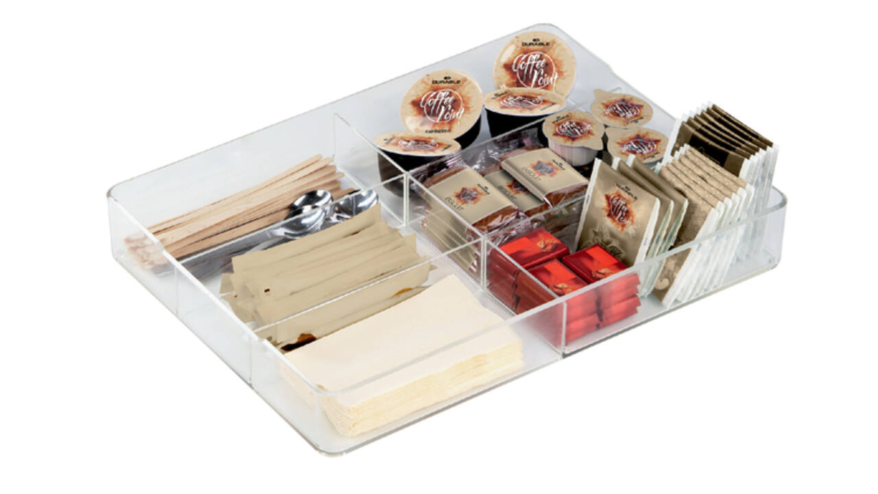Coffee Point Caddy Durable 3384-19 transparant