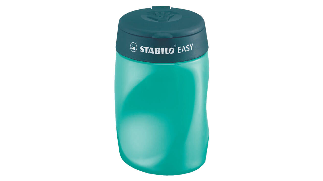 Puntenslijper STABILO Easy 4502 3 in 1 rechtshandig petrol