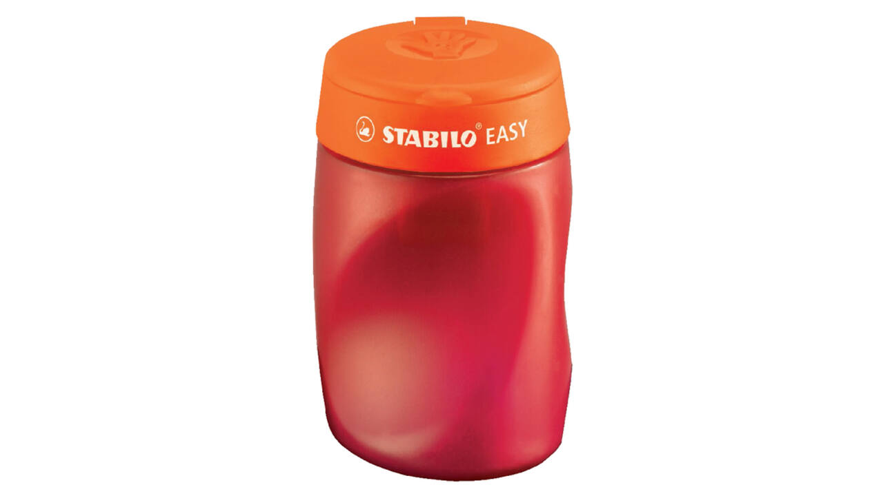Puntenslijper STABILO Easy 4502 3 in 1 rechtshandig oranje