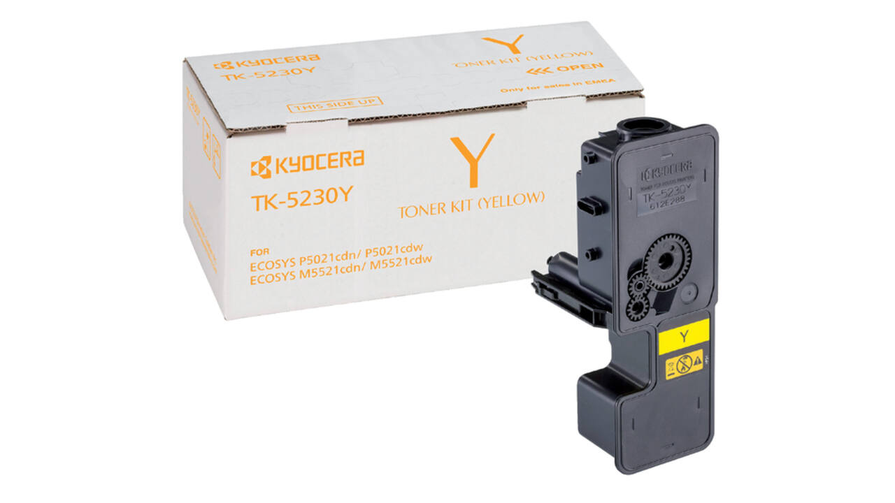 Toner Kyocera TK-5230Y geel