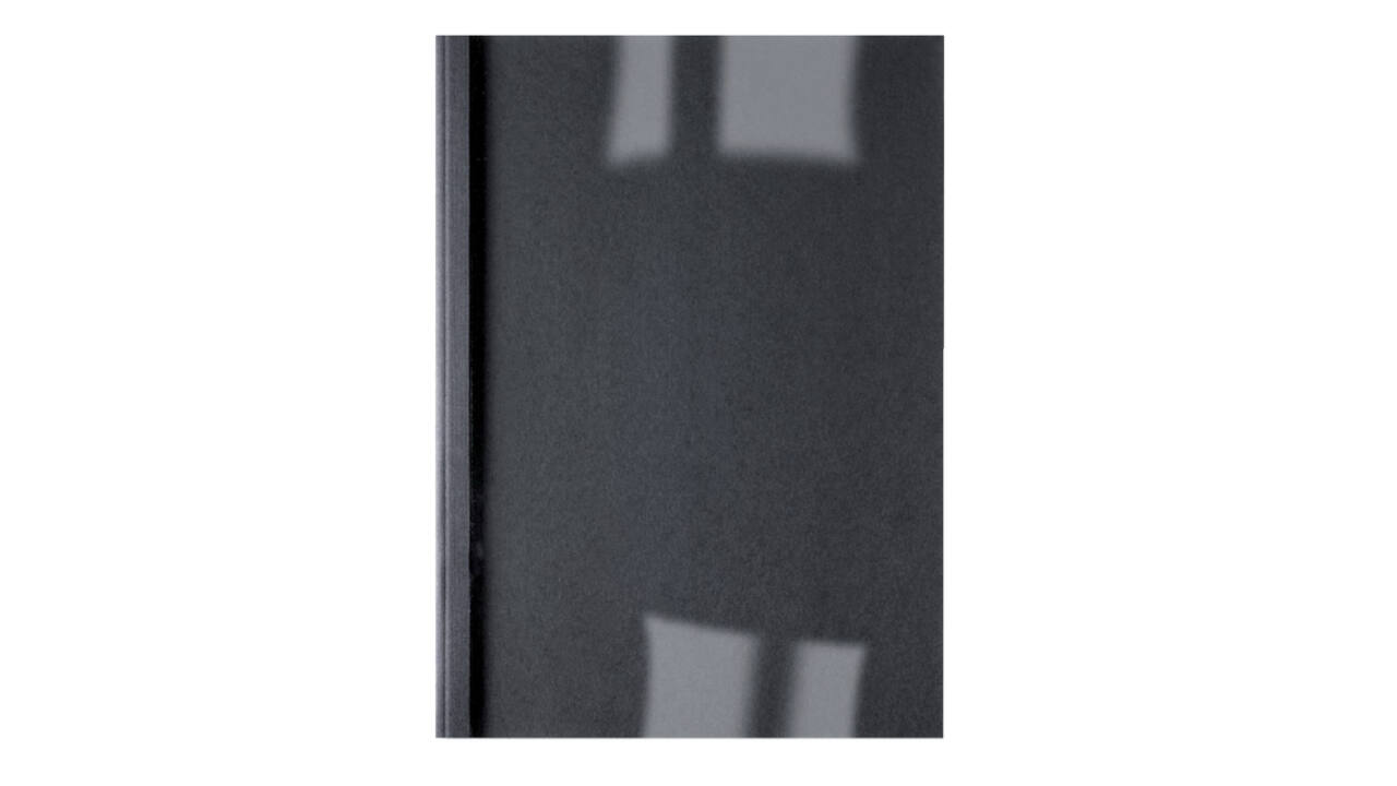 Thermische omslag GBC A4 1.5mm linnen zwart 100 stuks
