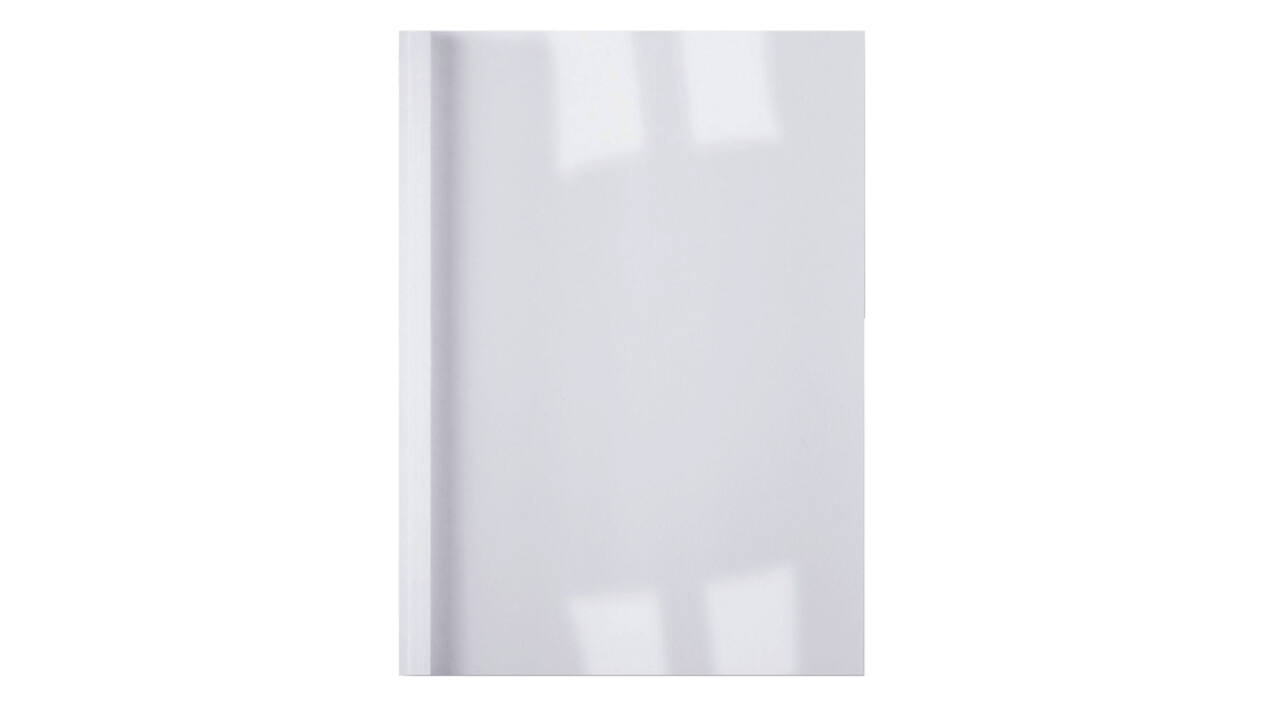 Thermische omslag GBC A4 1.5mm linnen wit 100 stuks