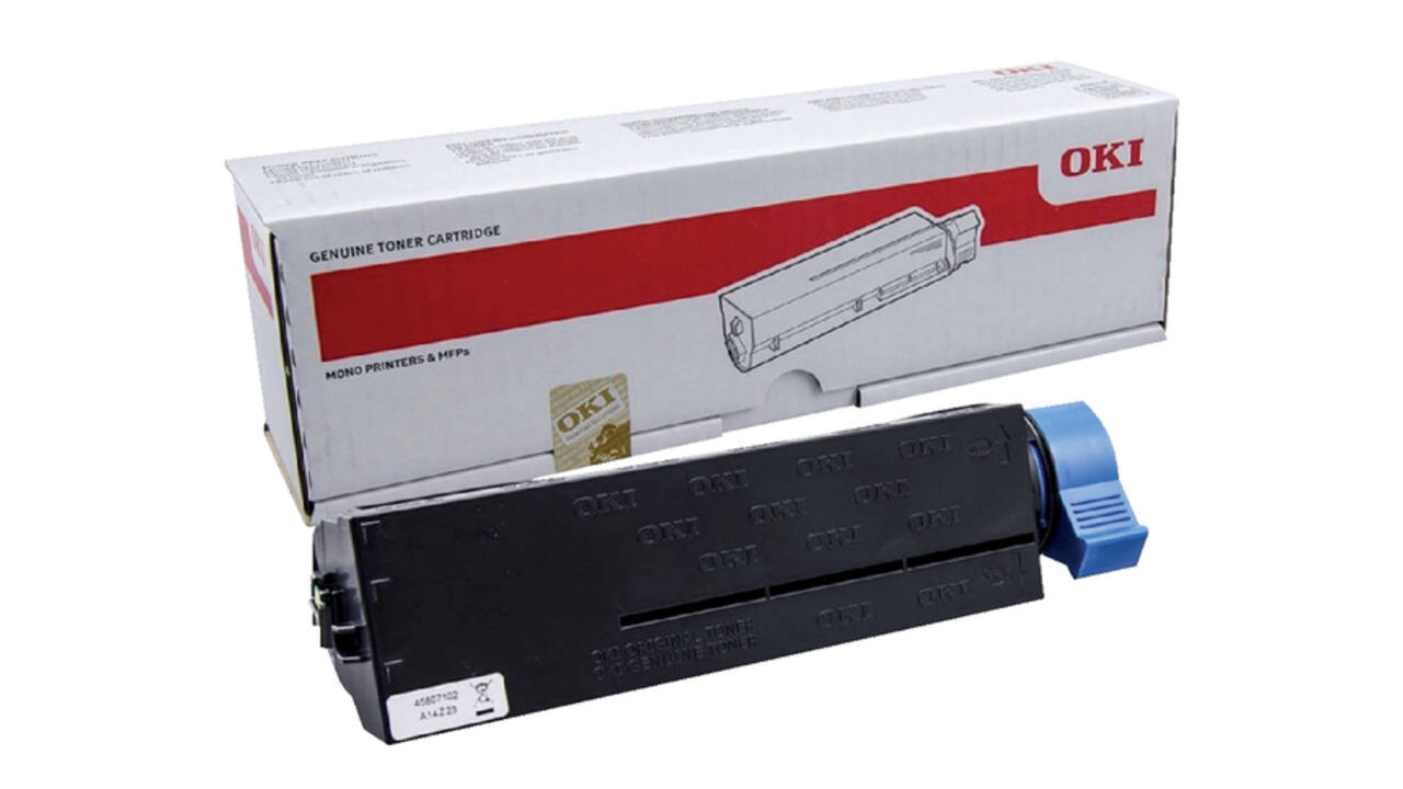 Toner Oki 45807106 zwart