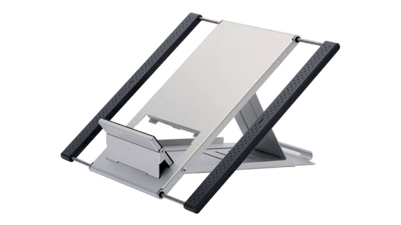 Tabletstandaard Neomounts LS100 zilvergrijs