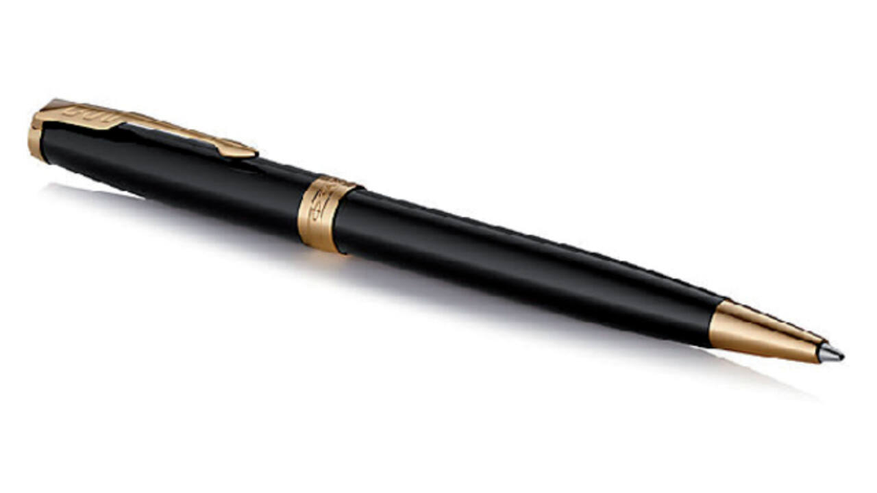 Balpen Parker Sonnet black lacquer GT medium