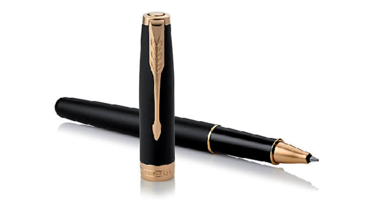 Rollerpen Parker Sonnet matte black GT fijn