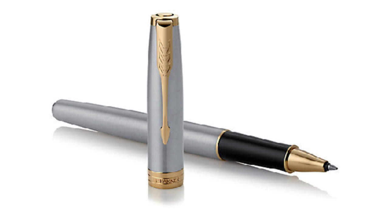 Rollerpen Parker Sonnet steel GT fijn