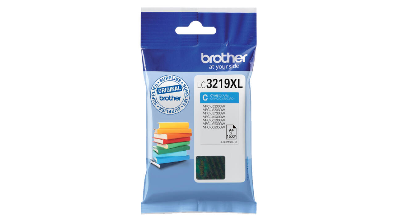 Inktcartridge Brother LC-3219XLC blauw