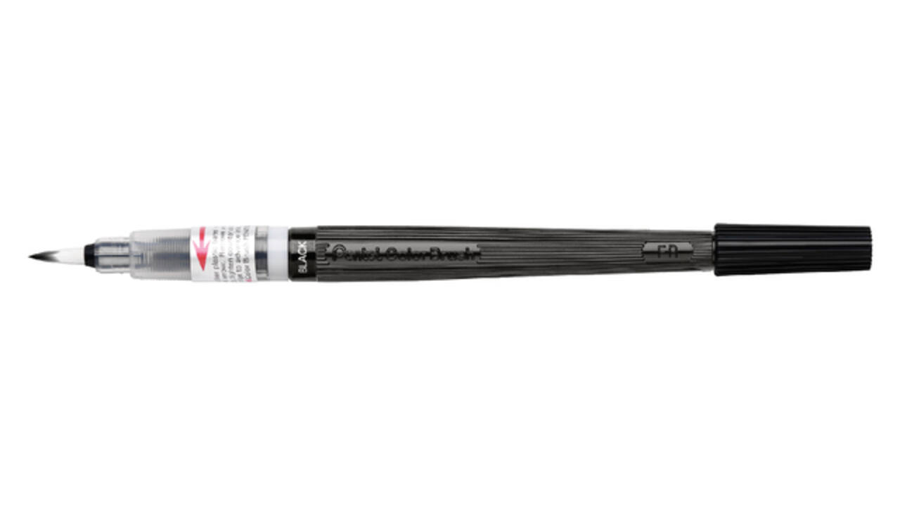 Brushpen Pentel XGFL-101X zwart