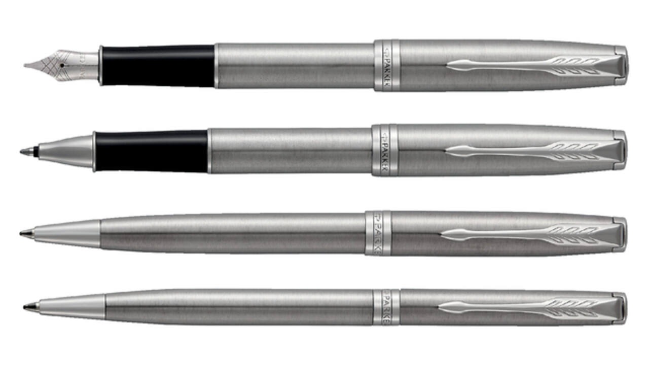 Rollerpen Parker Sonnet steel CT fijn