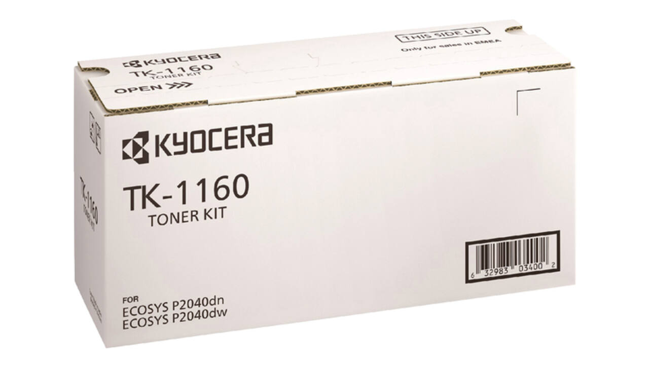 Toner Kyocera TK-1160K zwart