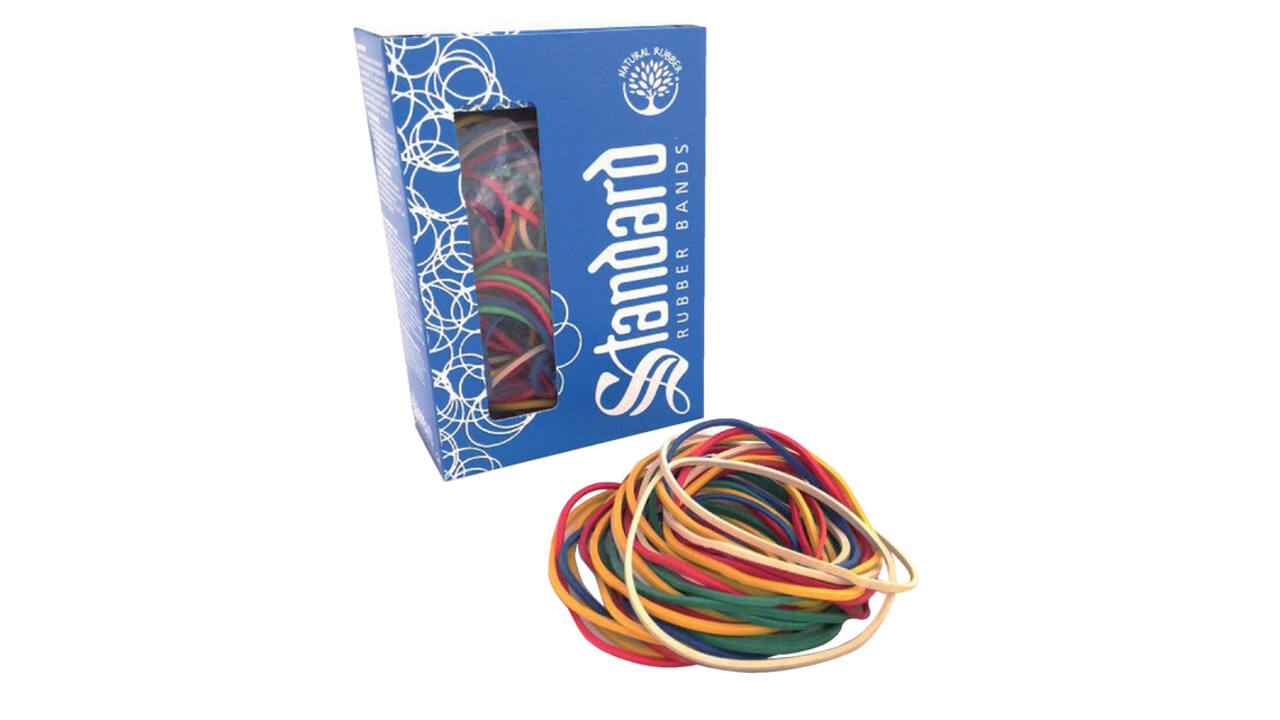 Elastiek Standard Rubber Bands 18 50gr 94 stuks assorti