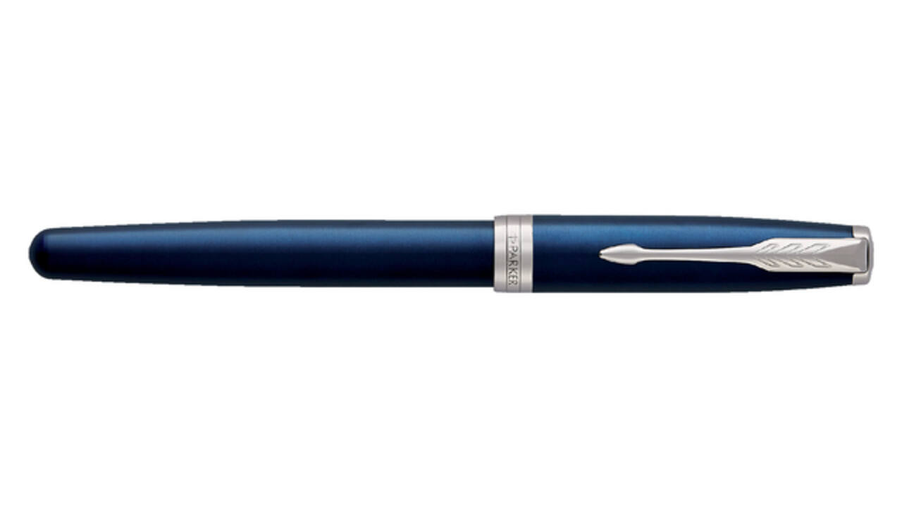Vulpen Parker Sonnet blue lacquer CT medium