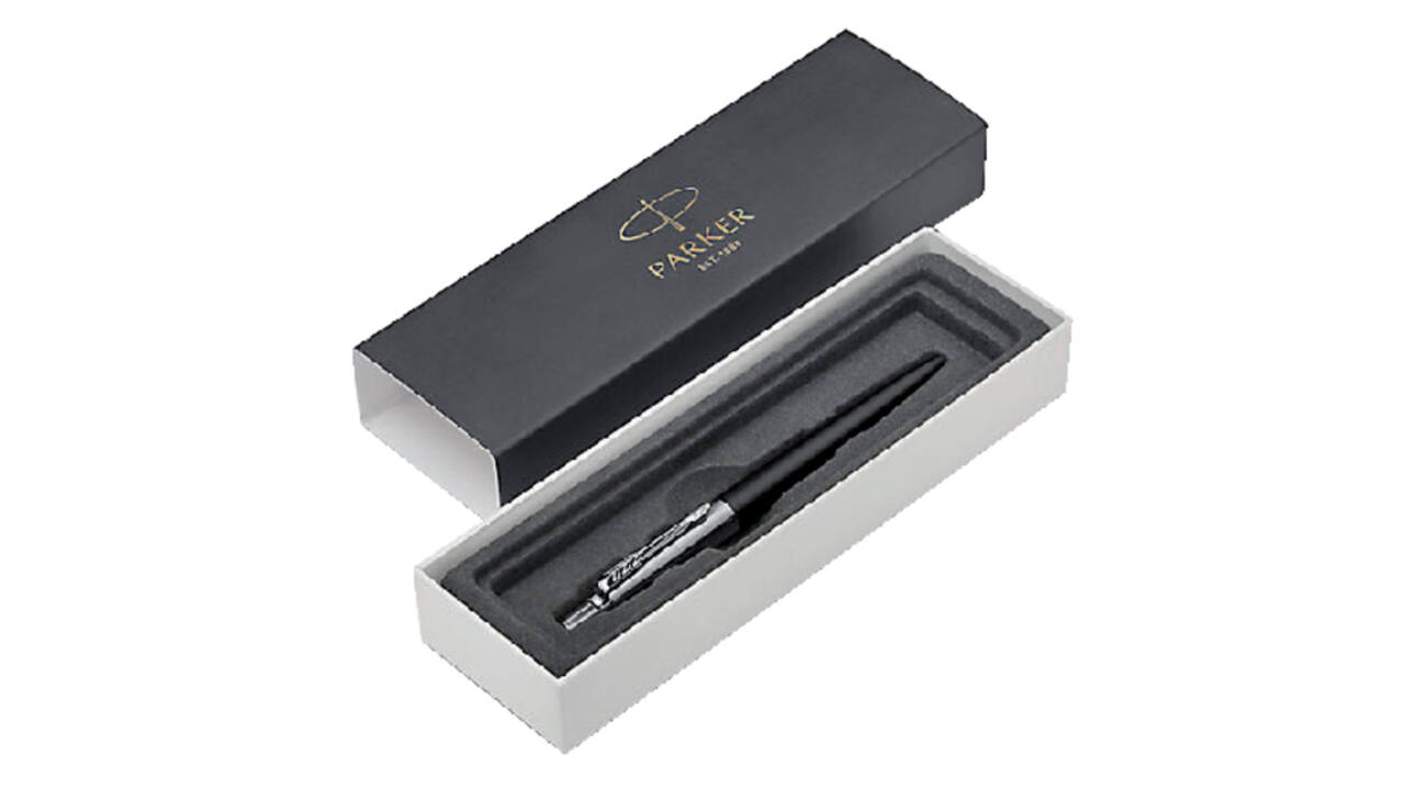 Balpen Parker Jotter Bond street black CT medium