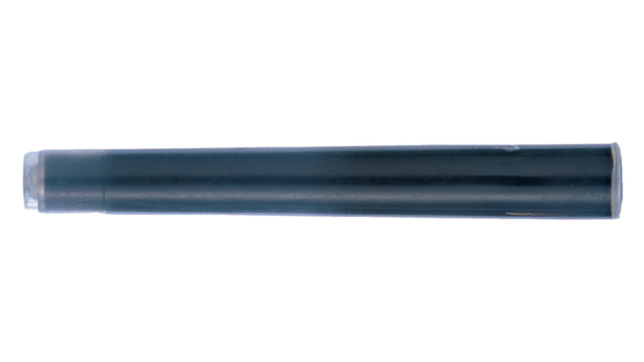 Inktpatroon Pentel voor pocketbrush FP10 zwart 4 stuks