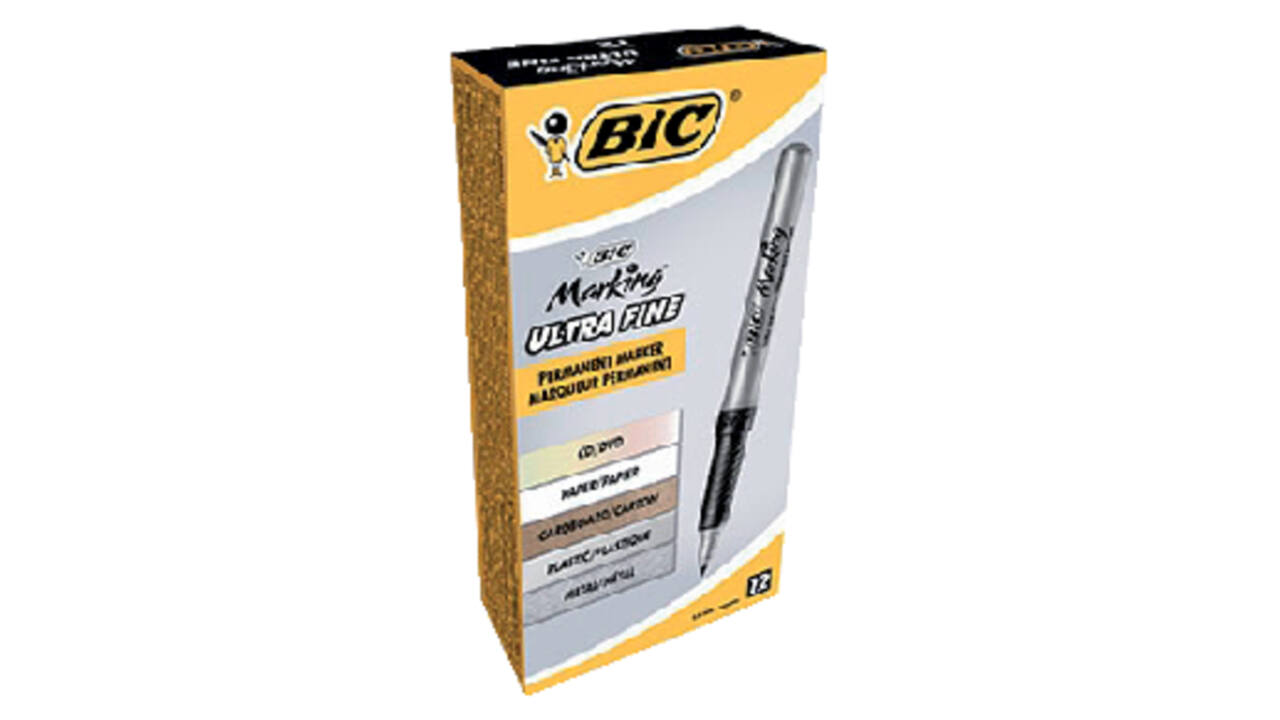 Permanent marker Bic Intensity ultra fijn zwart