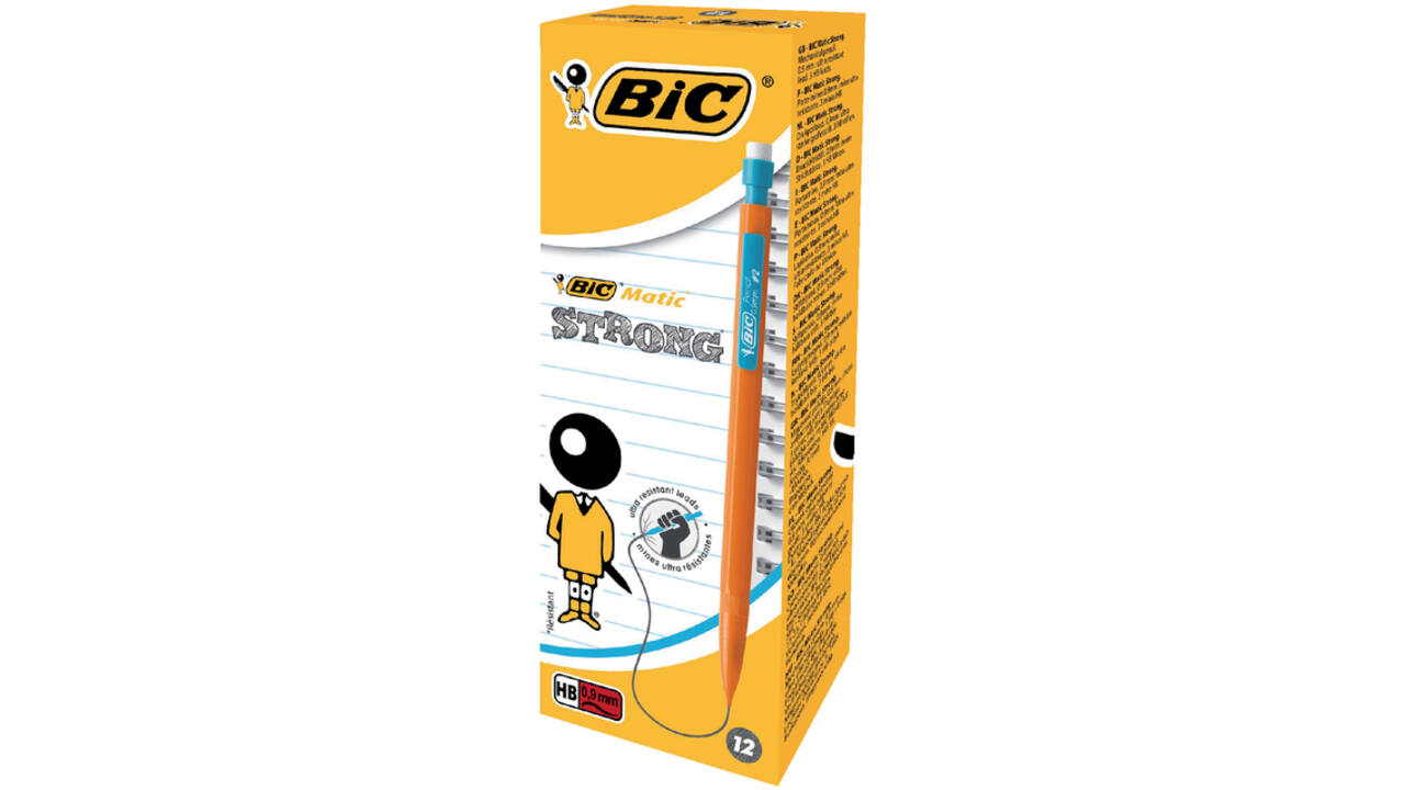 Vulpotlood Bic Matic strong HB 0.9mm inclusief stiften