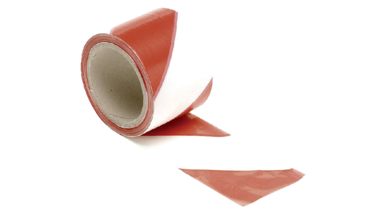 Signaliseringslint IEZZY 100m rood/wit