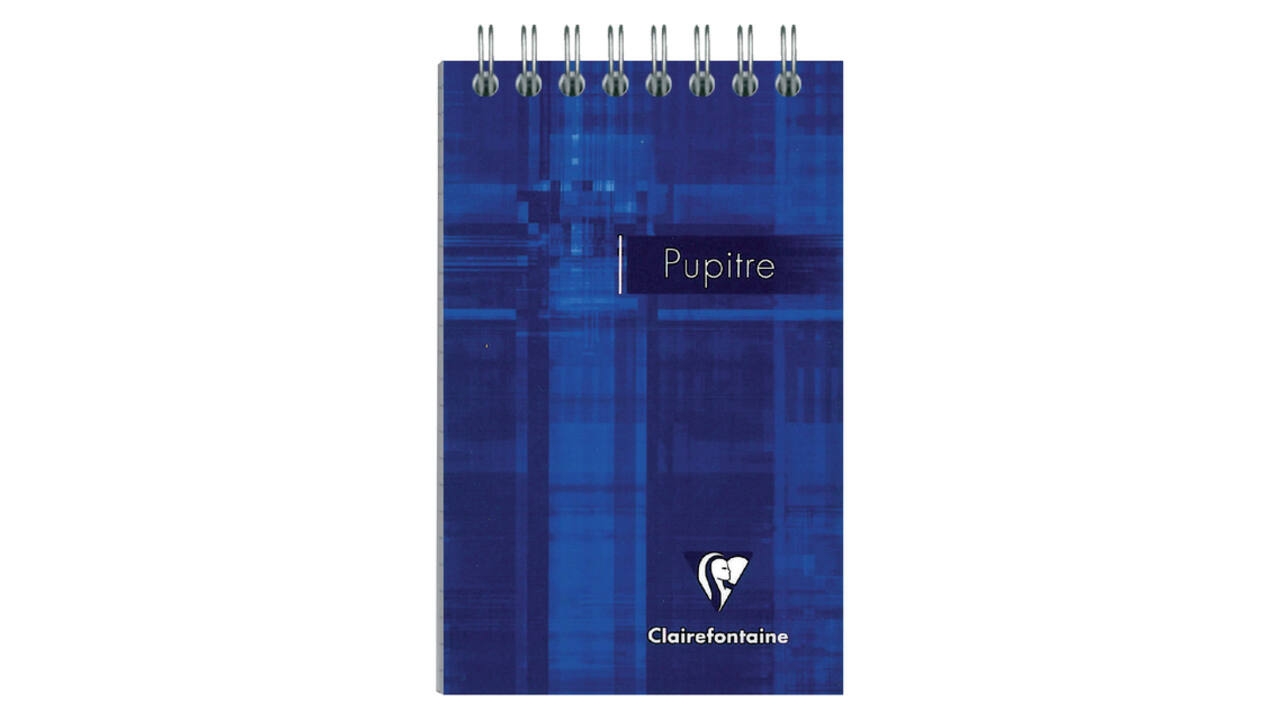Notitieboek Clairefontaine Puptire 75x120mm spiraal lijn