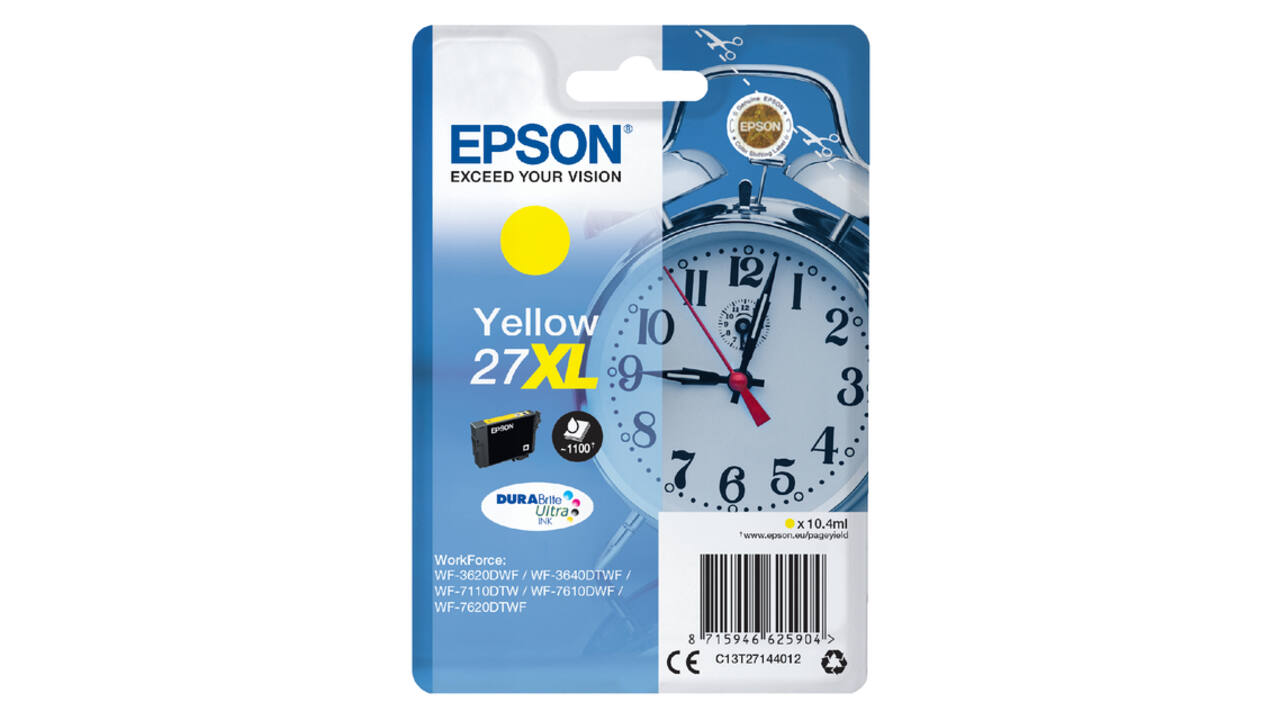 Inktcartridge Epson 27XL T2714 geel