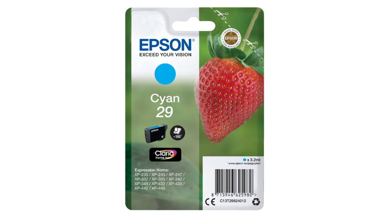 Inktcartridge Epson 29 T2982 blauw