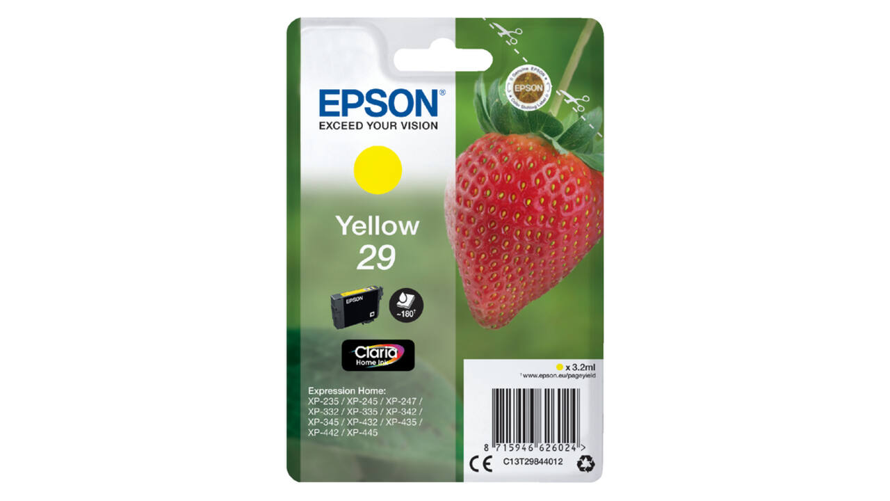 Inktcartridge Epson 29 T2984 geel