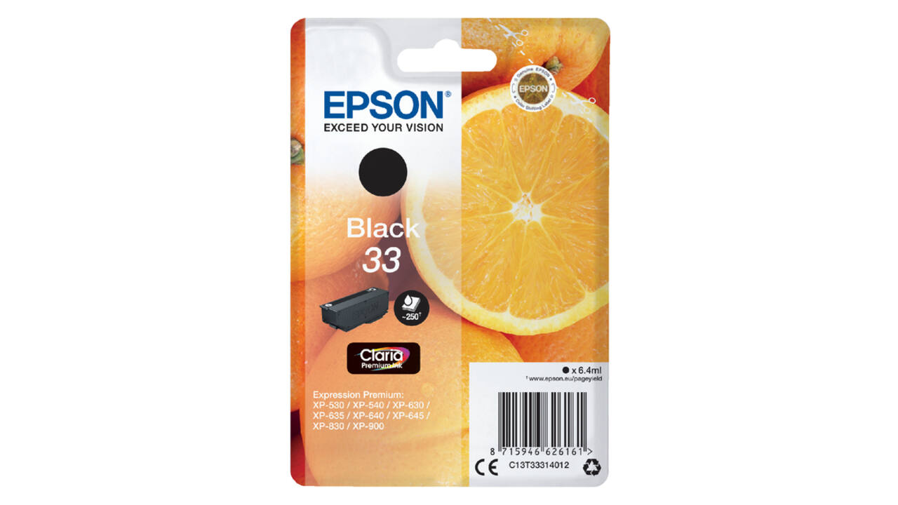 Inktcartridge Epson 33 T3331 zwart