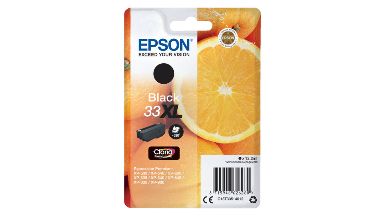 Inktcartridge Epson 33XL T3351 zwart