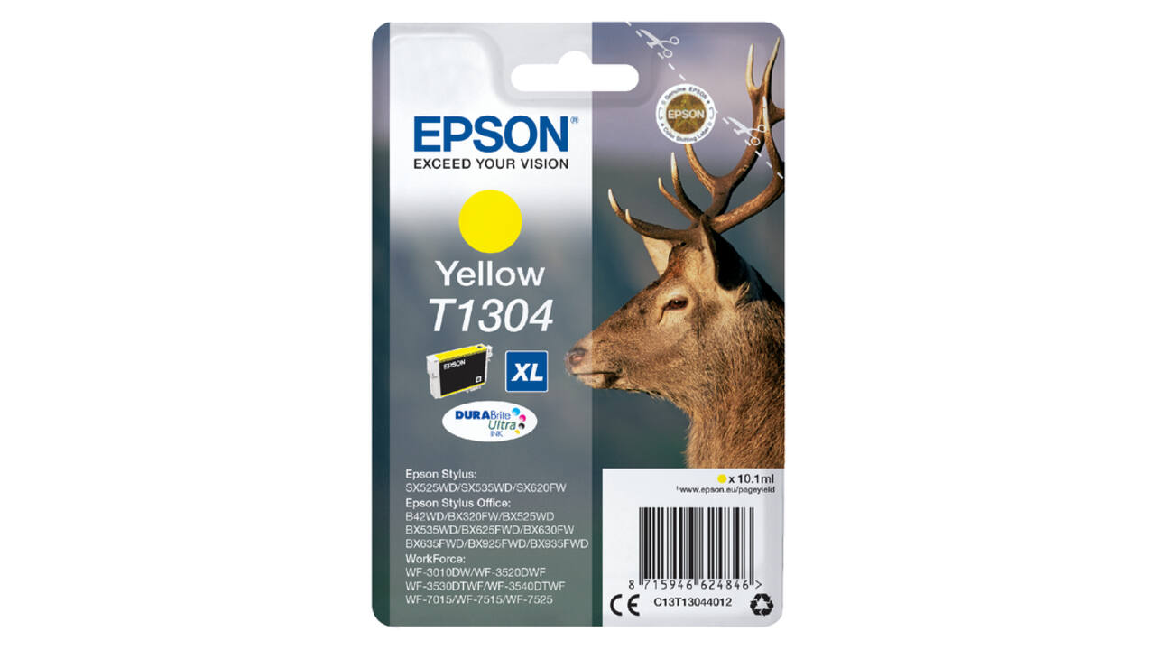 Inktcartridge Epson T1304 geel