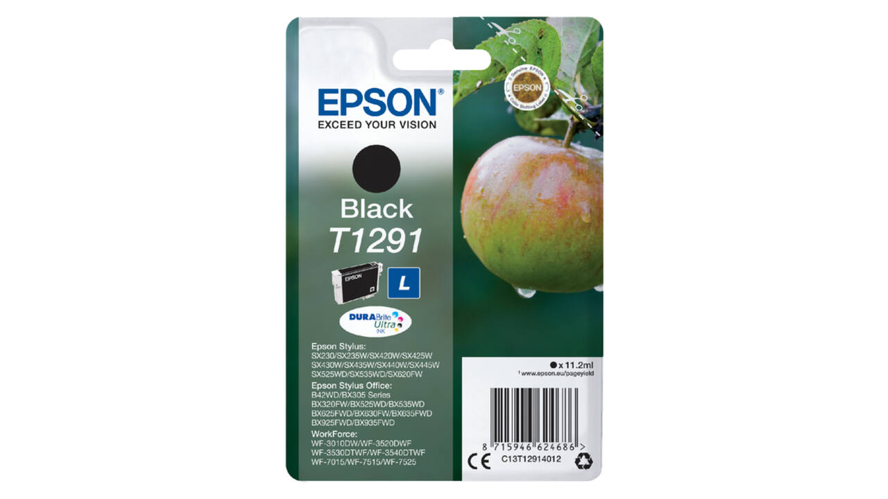 Inktcartridge Epson T1291 zwart