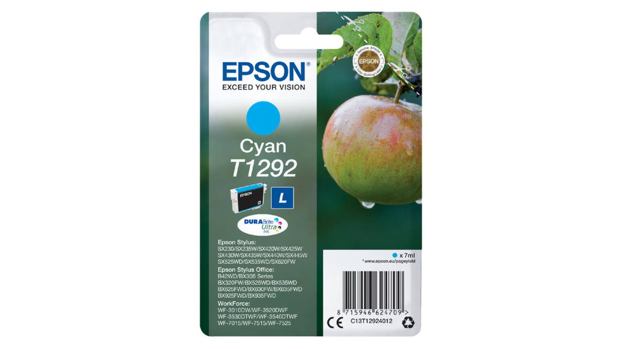 Inktcartridge Epson T1292 blauw