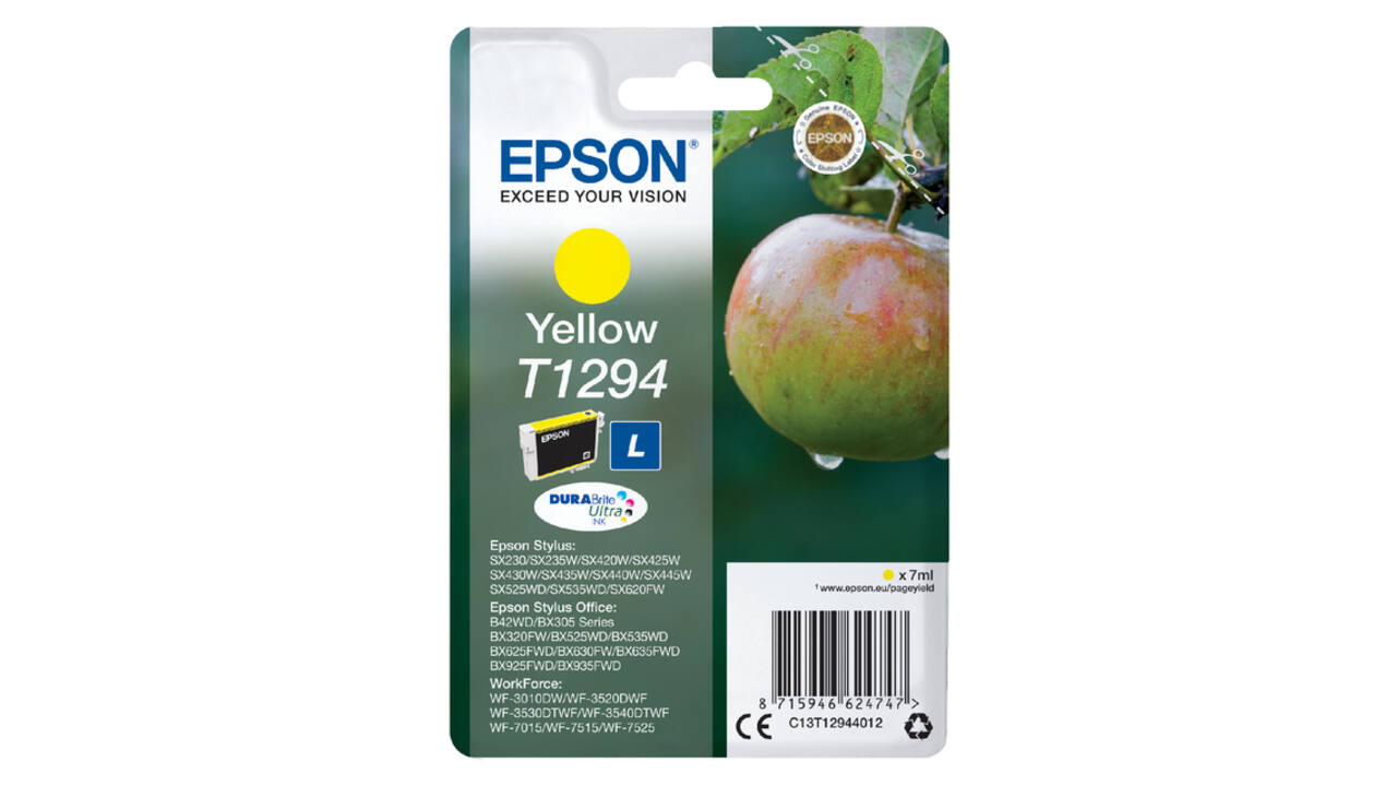 Inktcartridge Epson T1294 geel