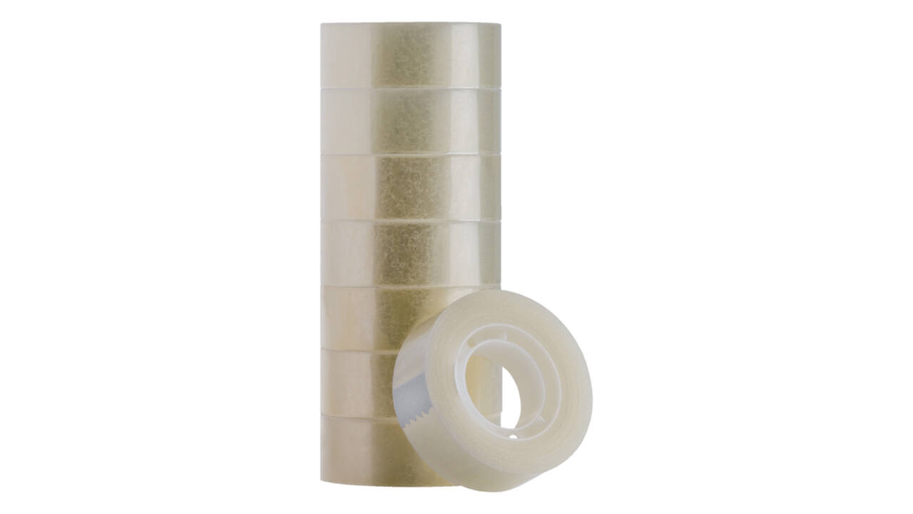 Plakband Quantore 19mmx33m transparant